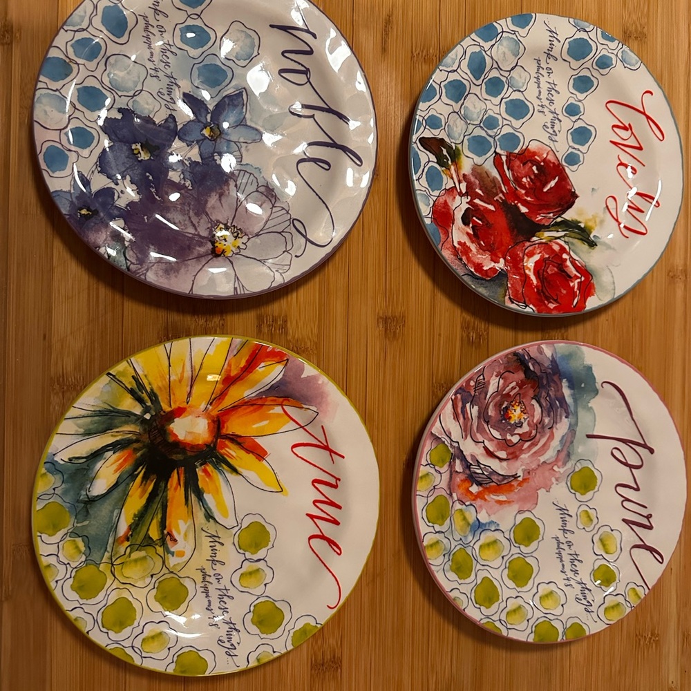 Mary & Martha Inspirational Plate